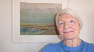 Die Heidelberger Künstlerin Ingrid Eckert stellt im Alten Bahnhof Neulußheim aus.