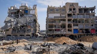 Die Hamas will in den Trümmern im Gazastreifen zwei weitere tote Geiseln geborgen haben. (Archivbild)