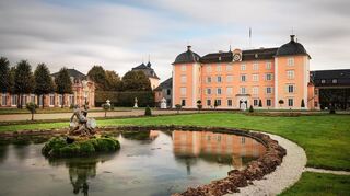 Das offizielle Geburtstagsbild vom Schloss Schwetzingen.