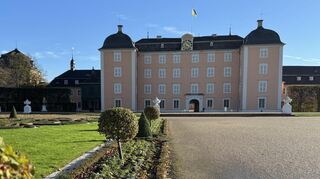 Das Schloss Schwetzingen kurz vor seinem 675. Geburtstag.