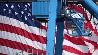 Trumps Zölle belastet das Geschäft der deutschen Exporteure (Archivbild)