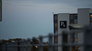 Ankunft am Flughafen Hannover.