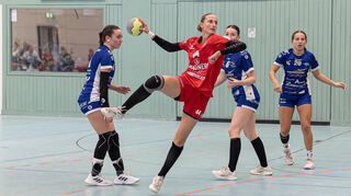 Lena Magnus von der HG Oftersheim/Schwetzingen in Aktion.