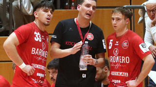 Wie könnte es gehen? David Huljak (v. l.), Christoph Lahme und Sinan Antritter spielen an diesem Wochenende in Erlangen.