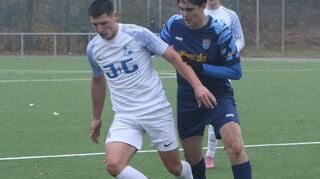 Syzmon Wedrychowski ließ den SV 98 Schwetzingen durch sein 1:2 gegen Neuenheimheim nochmals hoffen.