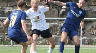 Der Eppelheimer Youngster Darian Marek (Mitte) wird gegen Srbija krankheitsbedingt fehlen.