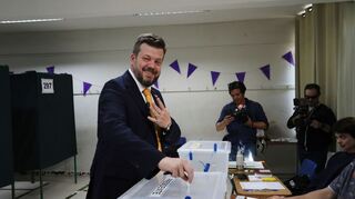 Der ultrarechte Bewerber Kaiser erzielte aus dem Stand einen Achtungserfolg.