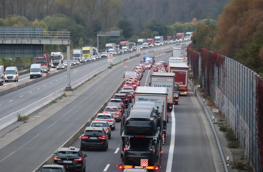 Stau A6 Richtung Heilbronn