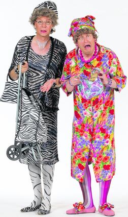<p>Komische Vögel: Volker Heißmann und Martin Rassau als schrulliges Duo "Waltraut und Mariechen".</p>