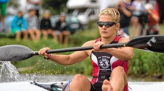 <p>Als Triathletin musste sie für den Quadrathlon "nur" das Paddeln noch lernen: Lisa Maria Hirschfelder triumphierte 2013 gleich mehrmals.</p>